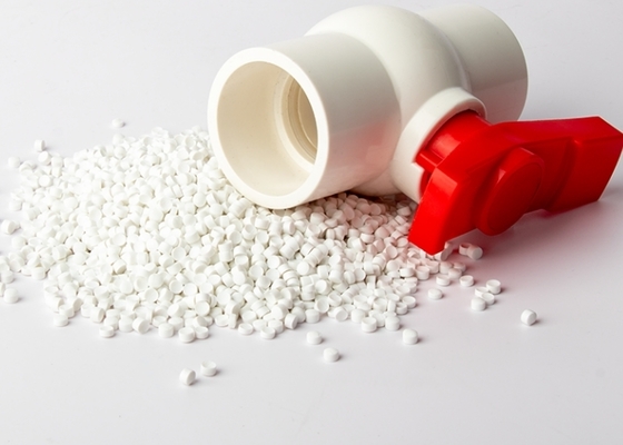 Grânulos de Composto de PVC para Válvula Esférica Plástico Industrial Válvulas Esféricas de PVC 1'' Válvula de Corte de Água Composto