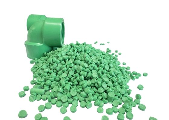 Grânulos de Composto de PVC CPVC PVC para Tubos e Conexões Matéria-Prima Composto de PVC Cor Verde Grânulos de PVC para Tubos e Conexões de PVC